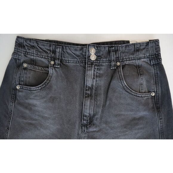 We The Free x FP OB2053239 Women's Sz 32 Black Aster Straight-Leg Jeans - Picture 9 of 14